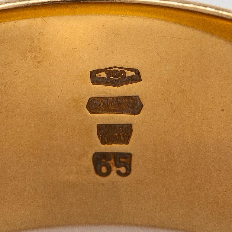 Bulgari, sormus, ”Monologo”, 18K kultaa.