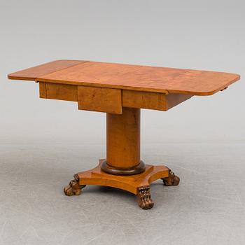 A Swedish empire table, first half of the 19th century.