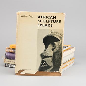 KONSTBÖCKER, 6 st, bland annat "Afrikanische kunst in Deutschen privatsammlungen" Karl-Ferdinand Schöder 1973.
