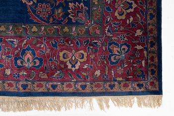 A semi-antique Amritsar carpet, north India c. 359 x 272 cm.