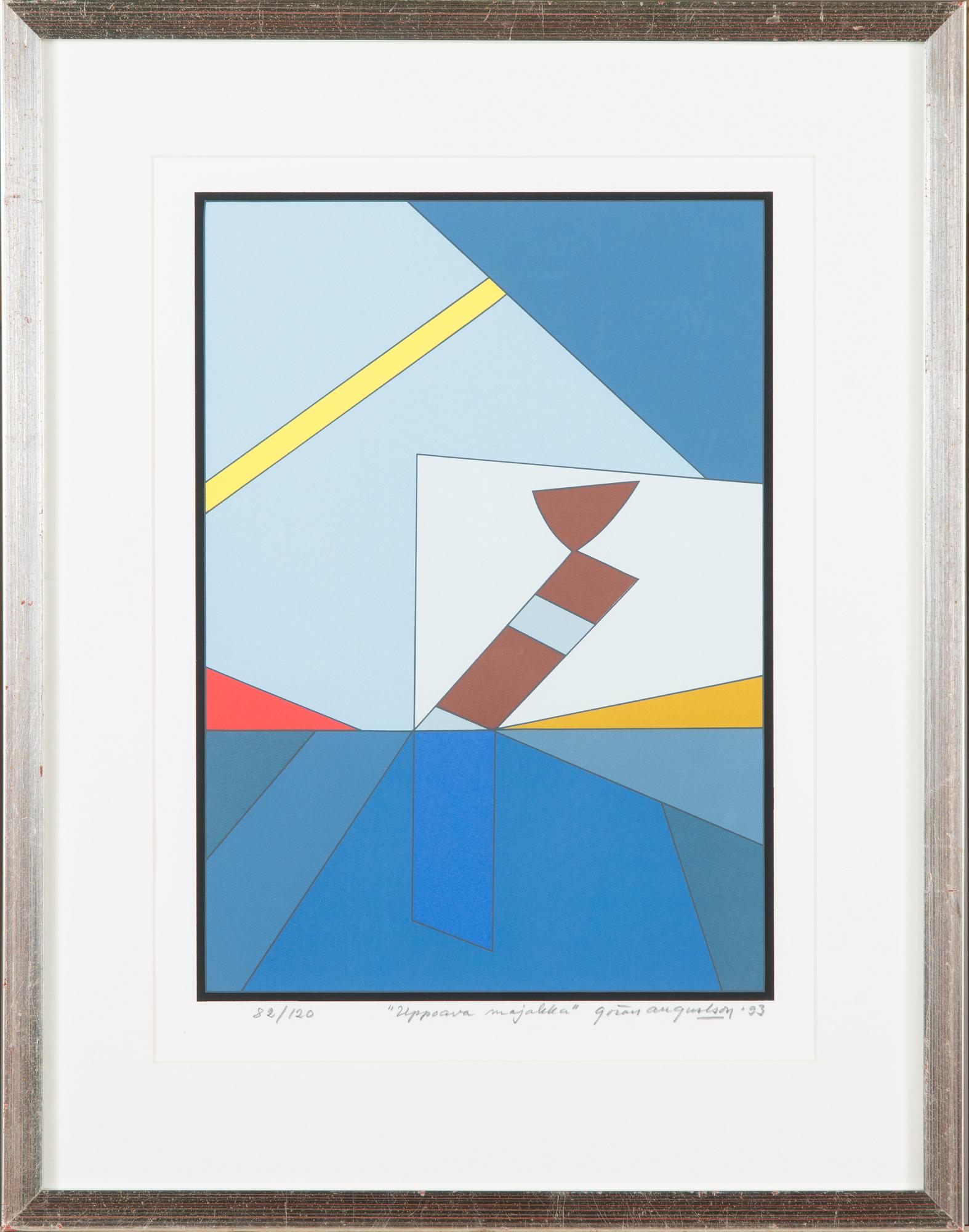Göran Augustson, silkscreen, signed and dated -93, numbered 82/120.