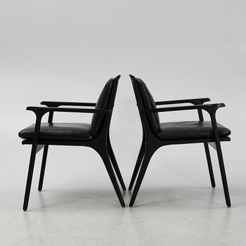 Space Copenhagen four 'Ren' dining chairs from Stellar Works.