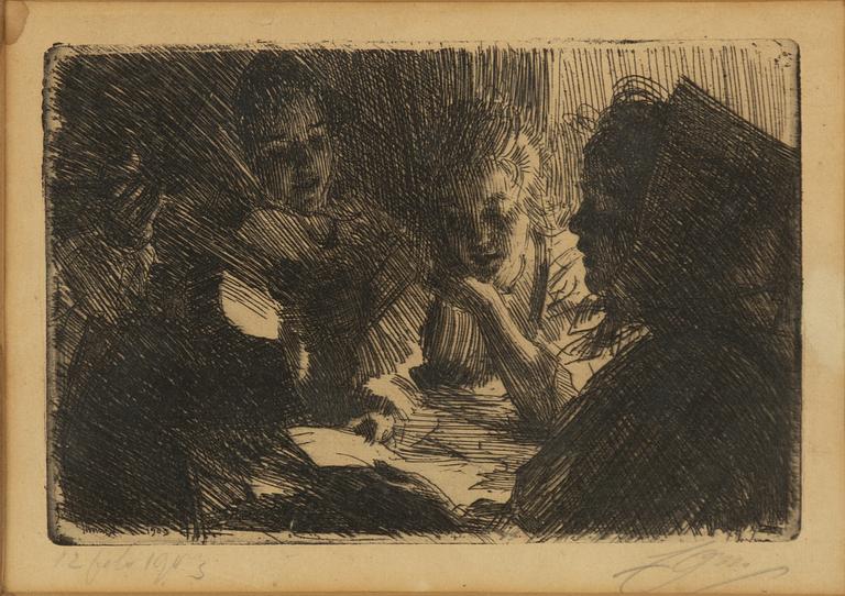Anders Zorn, "Nya visan".
