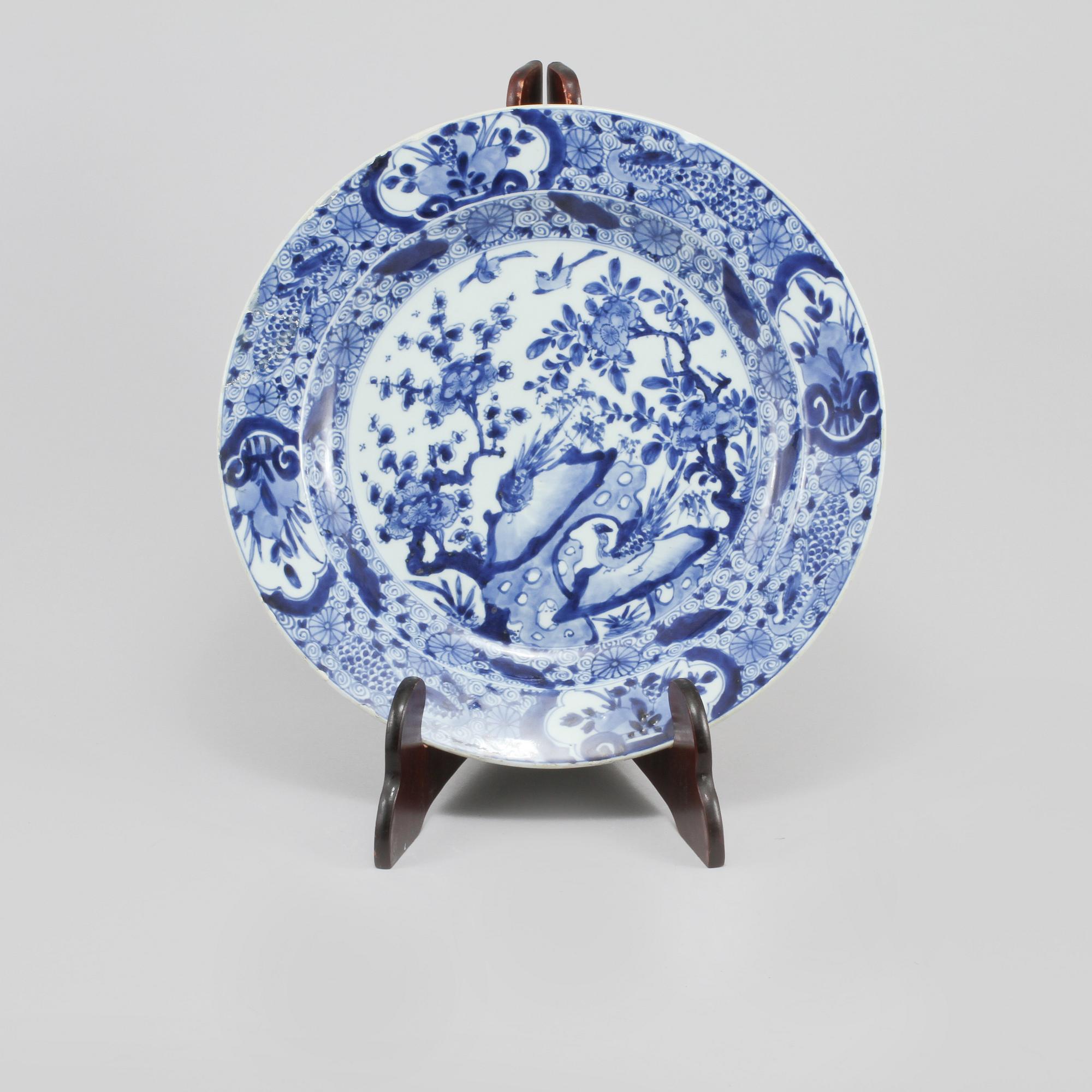 FAT, porslin, Kina, Kangxi, (1662-1722).