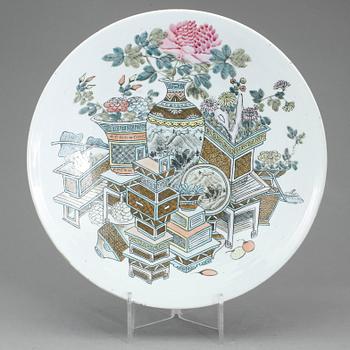 FAT, porslin, Kina. 1800/1900-tal.