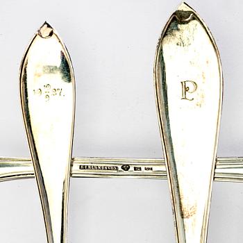 GAB skedar 25 st silver Stockholm 1927.