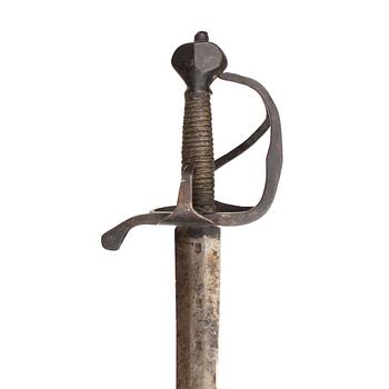 VÄRJA, sk soldatsvärd, m/1653.