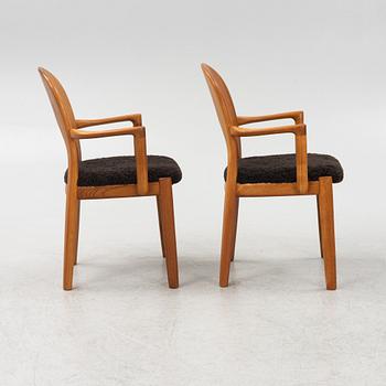 Niels Koefoed, karmstolar, ett par, Danmark, 1960-tal.