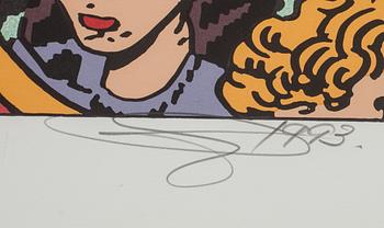 ERRÓ, GUDMUNDUR GUDMUNDSSON, färglitografi, signerad och numrerad 32/285, daterad 2003.