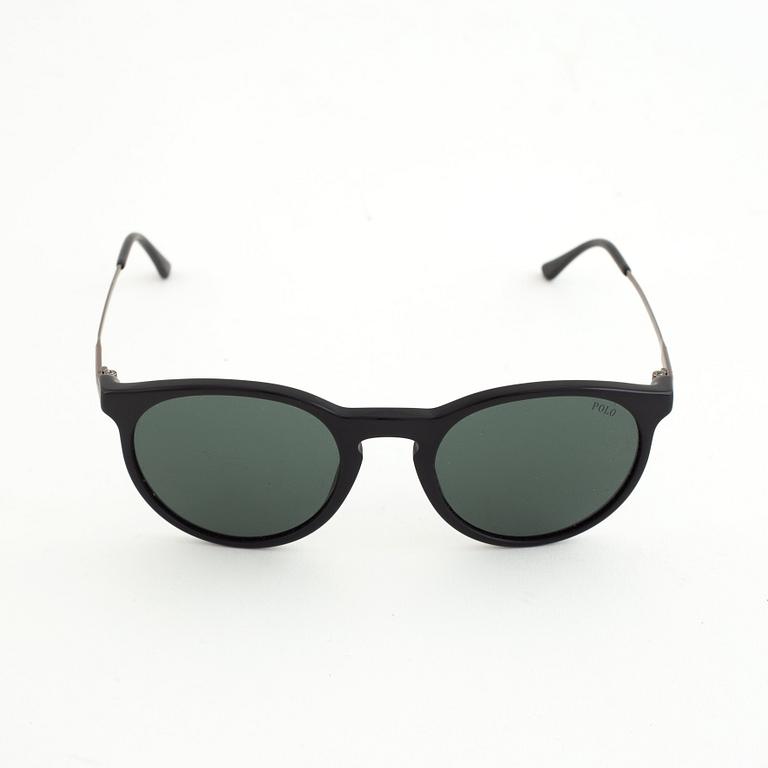 Ralph Lauren Polo, a pair of sunglasses.