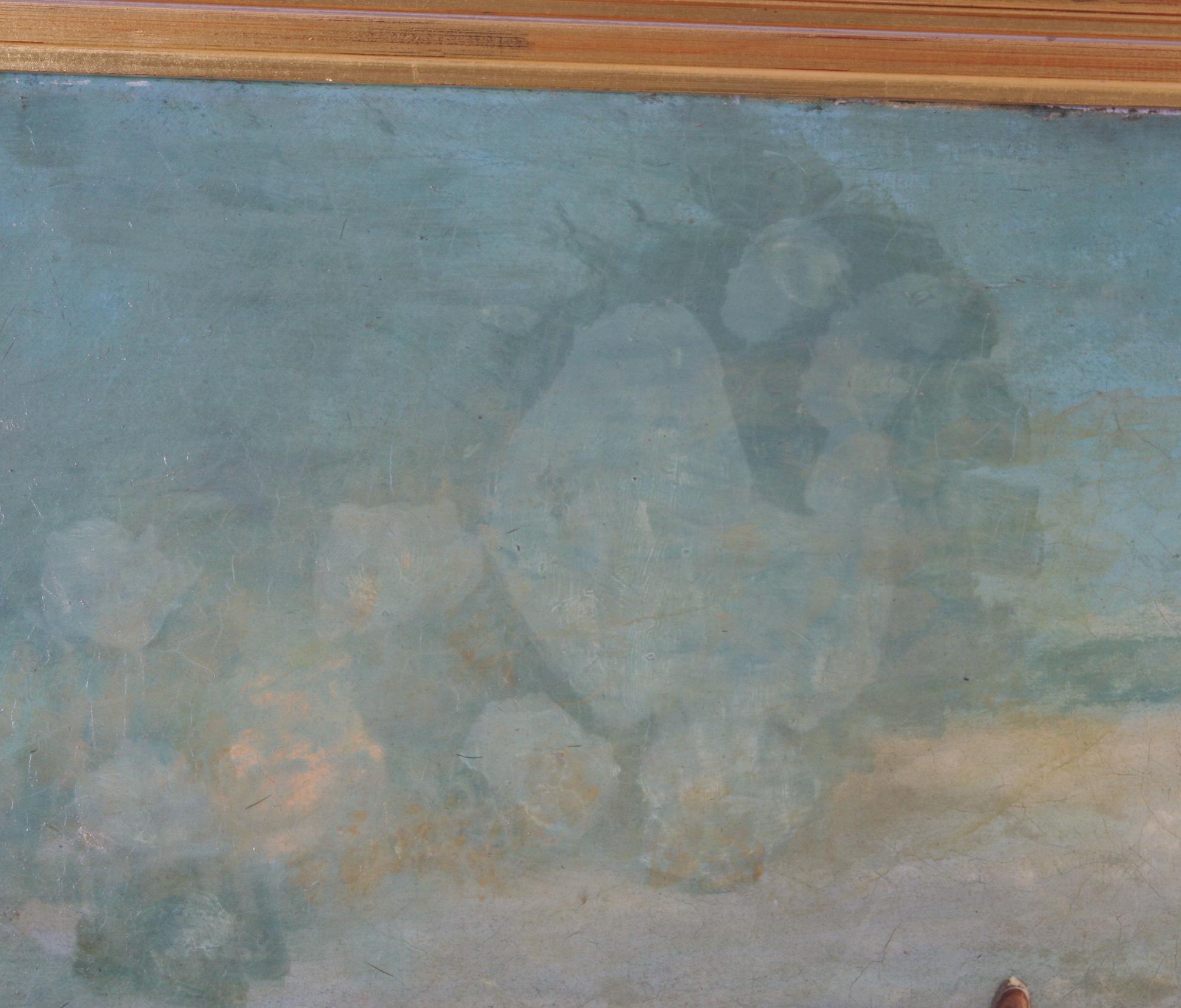 HENDRICK SAVRY. Olja på duk.