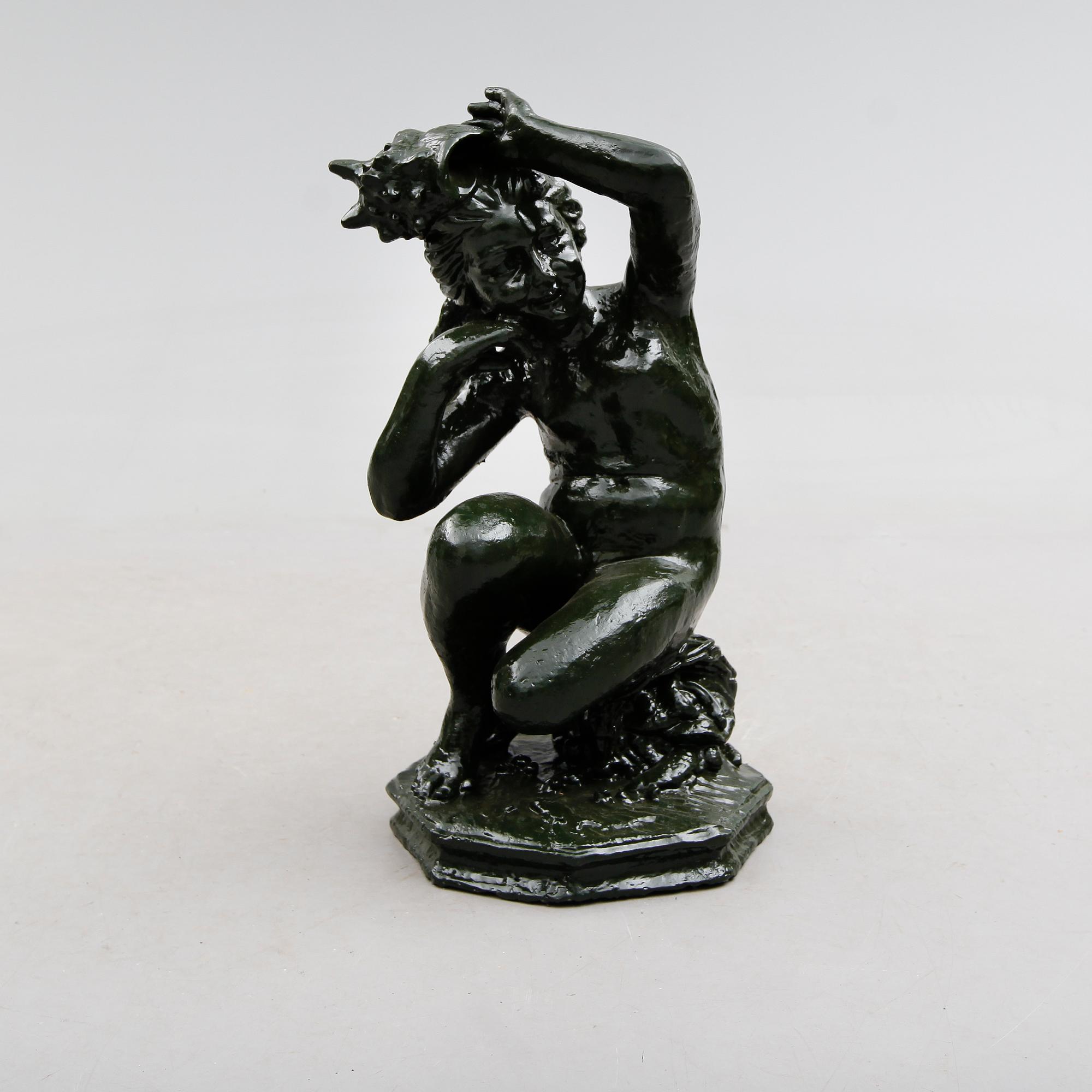 TRÄDGÅRDSSKULPTUR, gjutjärn, modern tillverkning.