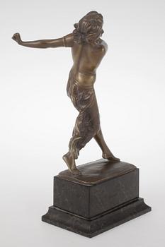 OKÄND KONSTNÄR, brons, 1800/1900-tal.