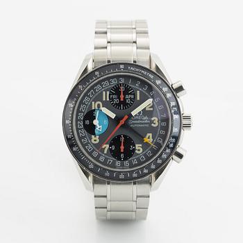 Omega, Speedmaster, Day-Date, wristwatch, chronograph, 39 mm.