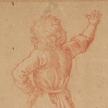 POMPEO GIROLAMO BATONI, hans krets. Osignerad. Tryck efter teckning, bildyta 17 x 10,5 cm.