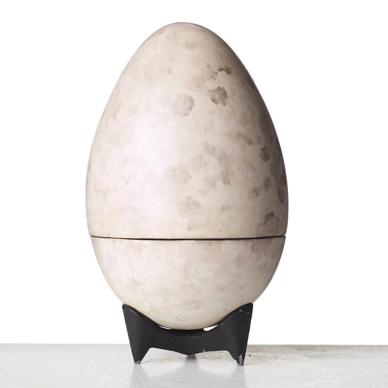 Hans Hedberg, skulptur, ägg, Biot, Frankrike.