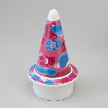ALESSO MENDINI & ROBERT VENTURI, vase, modell "TAM80", "100% Make Up", nr 91, Alessi, 1992. Märkt 09099.