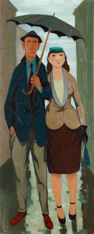 Pelle Åberg, Couple on a walk.