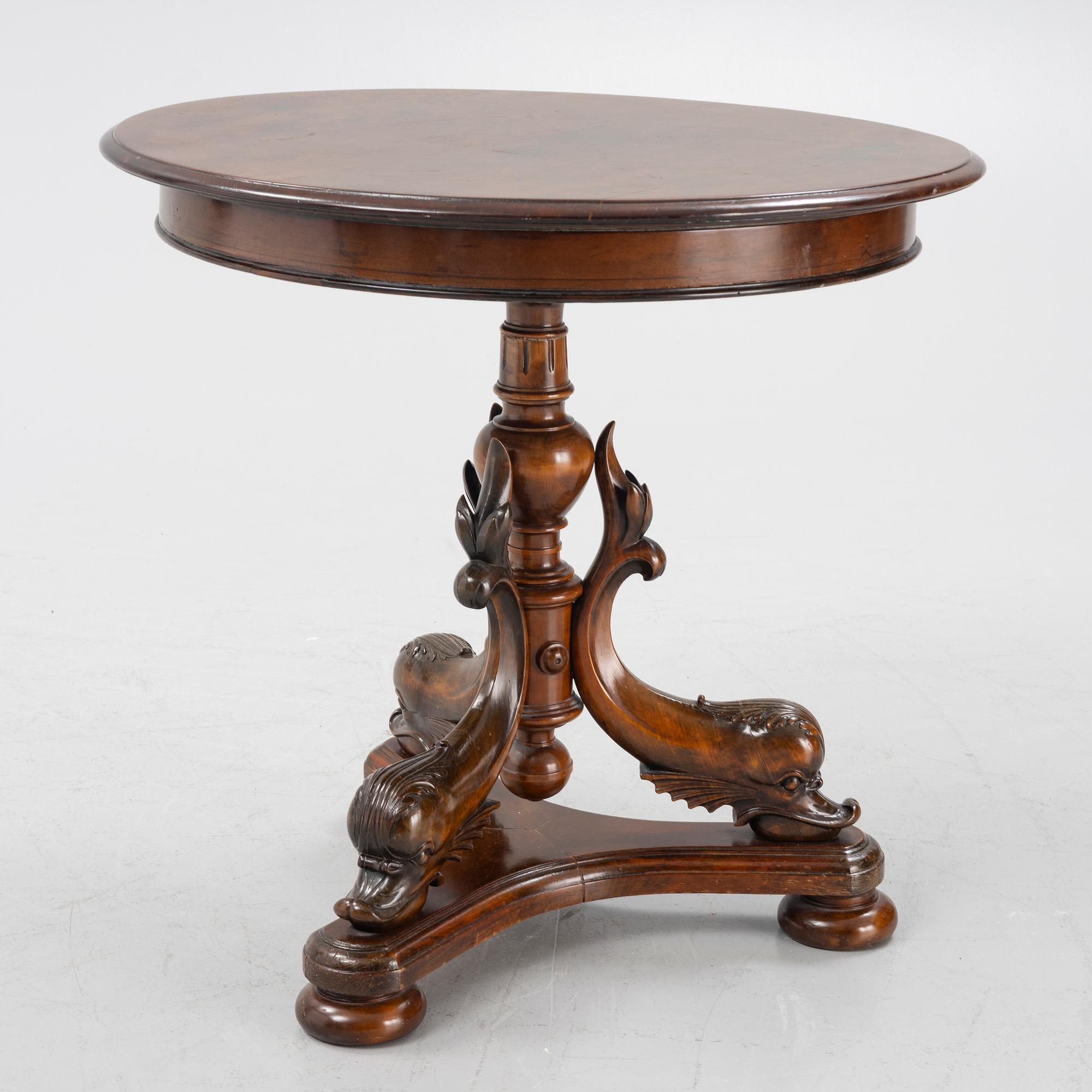 A empire-style side table from the late 19th century. - Bukowskis