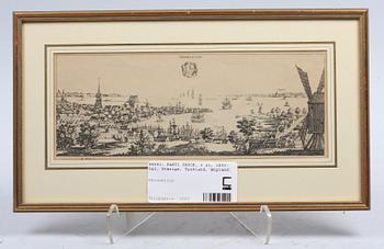 PARTI TRYCK, 6 st, 1800-tal, Sverige, Tyskland, England.