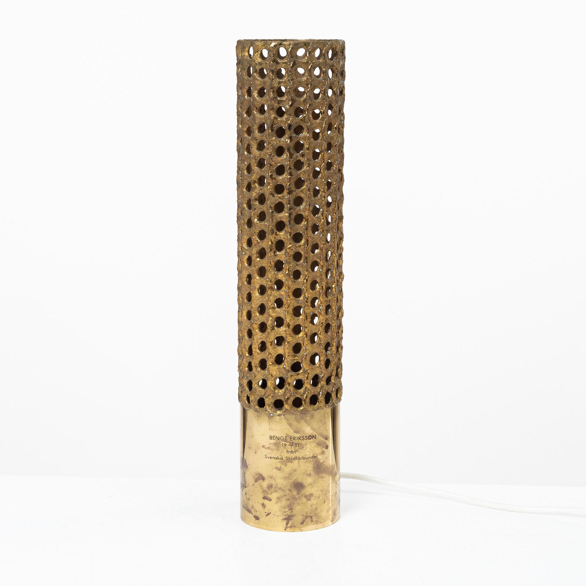 Pierre Forssell, Table lamp, Skultuna.