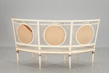 SOFFA, Louis XVI -stil, Frankrike. 1800/1900-tal.