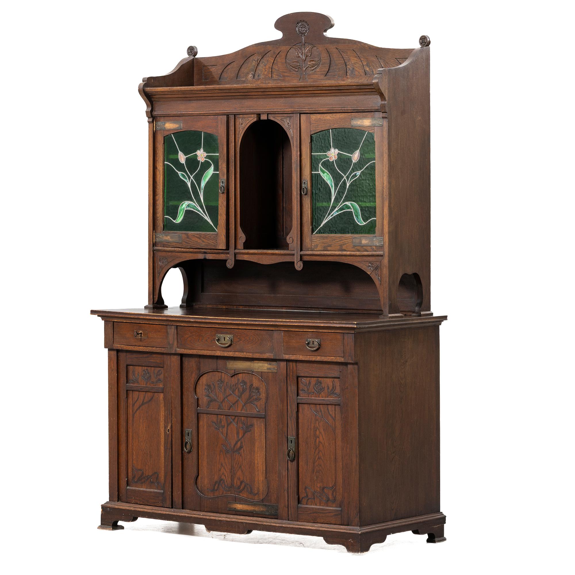 Cabinet, Art Nouveau, early 20th century.