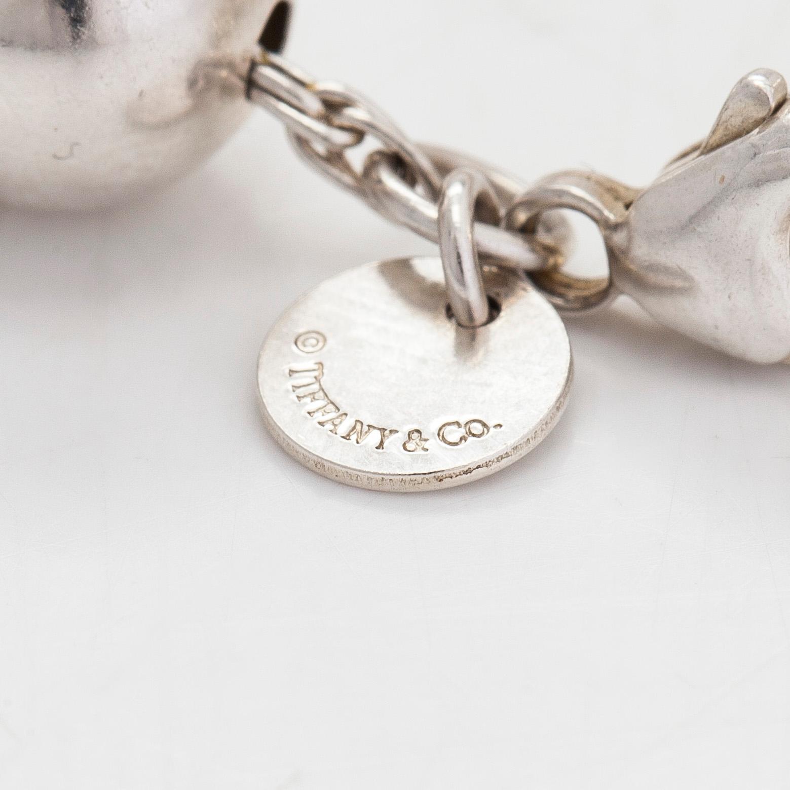 Tiffany & Co, armband, "HardWear Ball Bracelet", sterling silver.