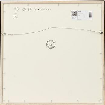 Åke Lange, "Båt SM 39 Sandhamn".