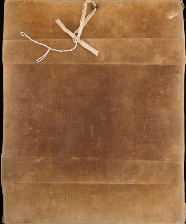 IKON med RISA, tempera på pannå och silver, mästare Isakov Mihail  Jakovlevits, S:t Petersburg 1889.