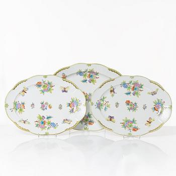 A 68-piece 'Queen Victoria' dinner service, Herend, Hungary.
