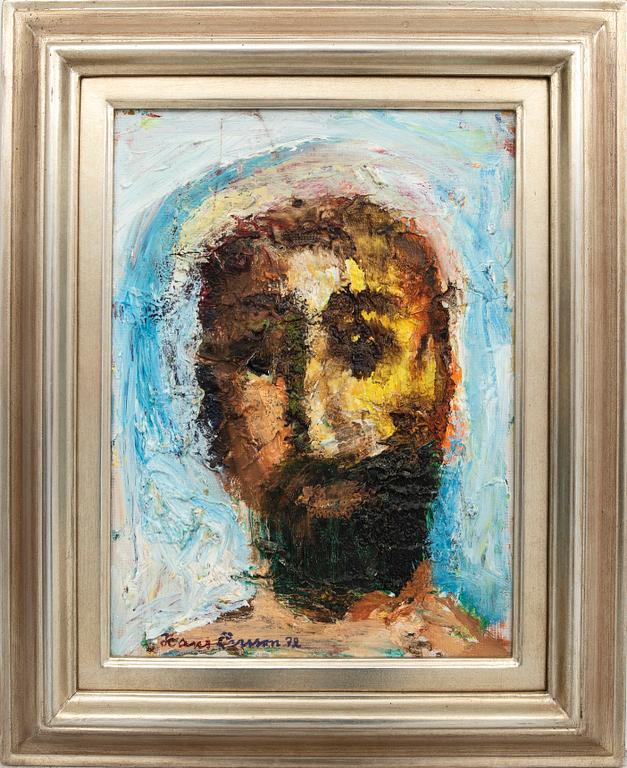 Hans Larsson, oil on canvas, signed 72.
