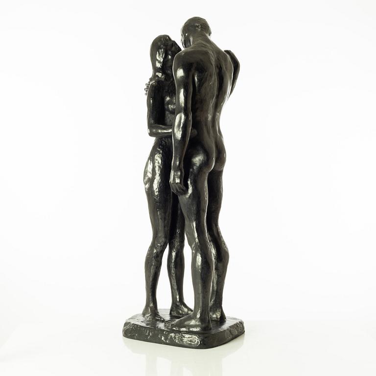 Gudmar Olovson, skulptur. Signerad. Numrerad. Gjutarstämpel. Brons, höjd 90 cm, längd 32 cm.