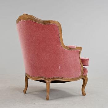 BERGERE, Louis XV-stil, Lani möbler, Sverige, 1900-talets andra hälft.