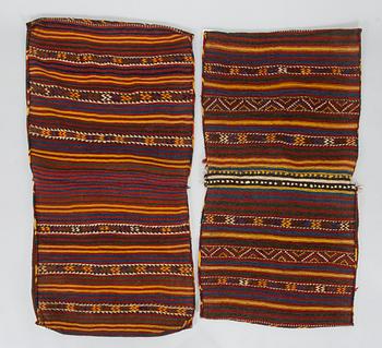 A pair of west persian saddel bags. Circa  150 x 80 cm.
