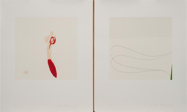 HÅKAN BERG, 12 st serigrafier, signerad och numrerad 81/140.