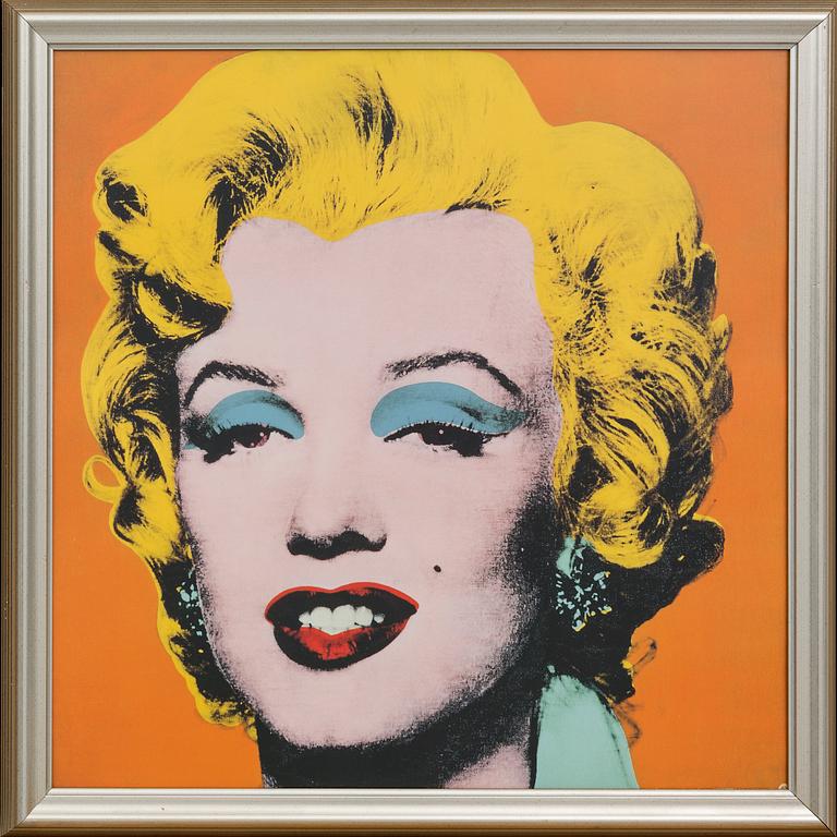 ANDY WARHOL, efter. Affisch, offset, Andy Warhol Foundation 1995.