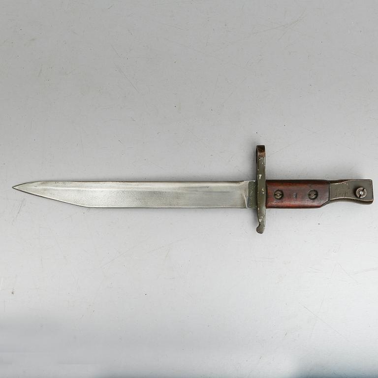 BAJONETT, Ross Rifle Co, Quebec, 1907.