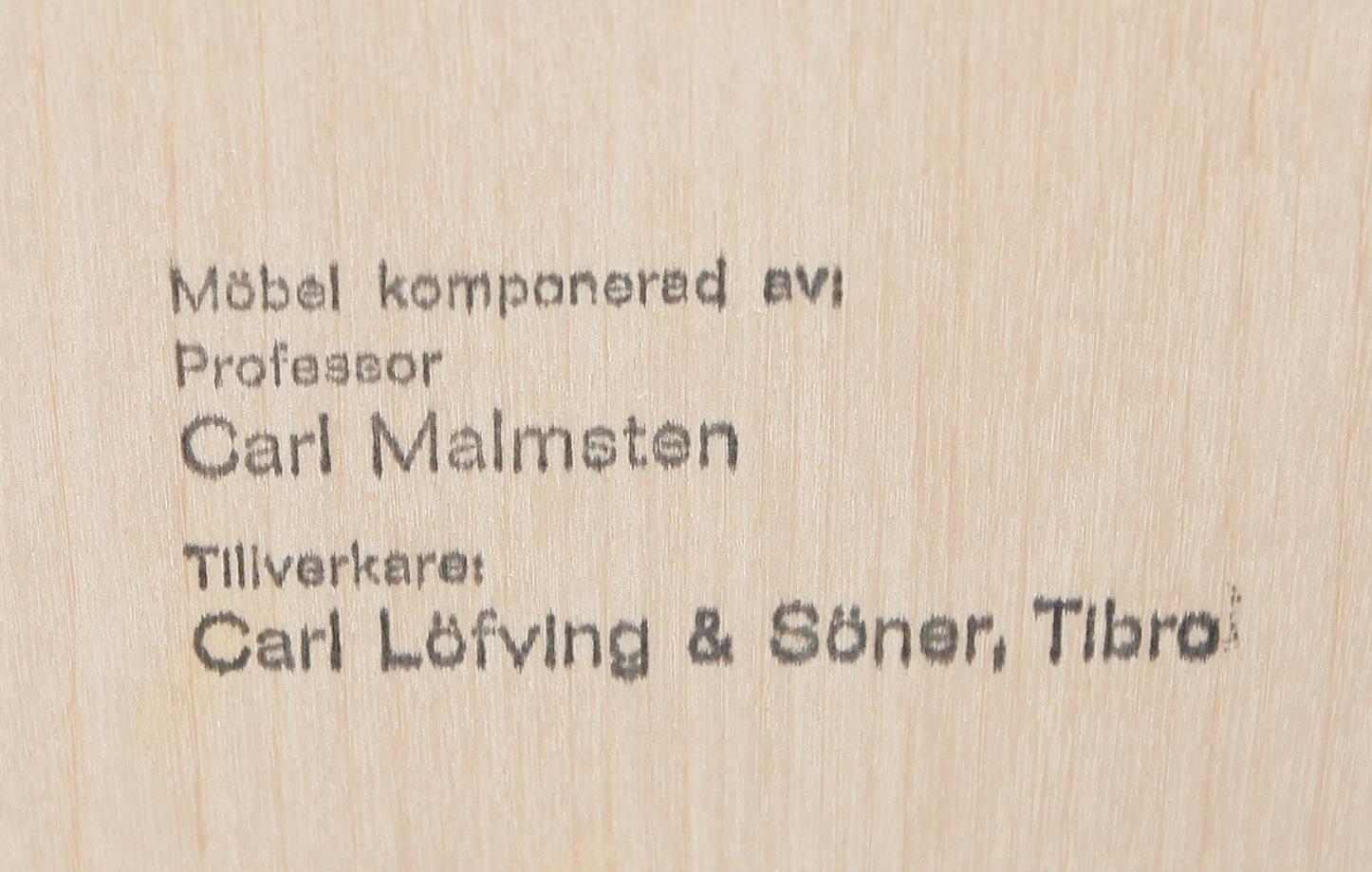 SOFFBORD, "Ovalen", Carl Malmsten.