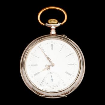 FICKUR, silver, sekelskiftet 1900.