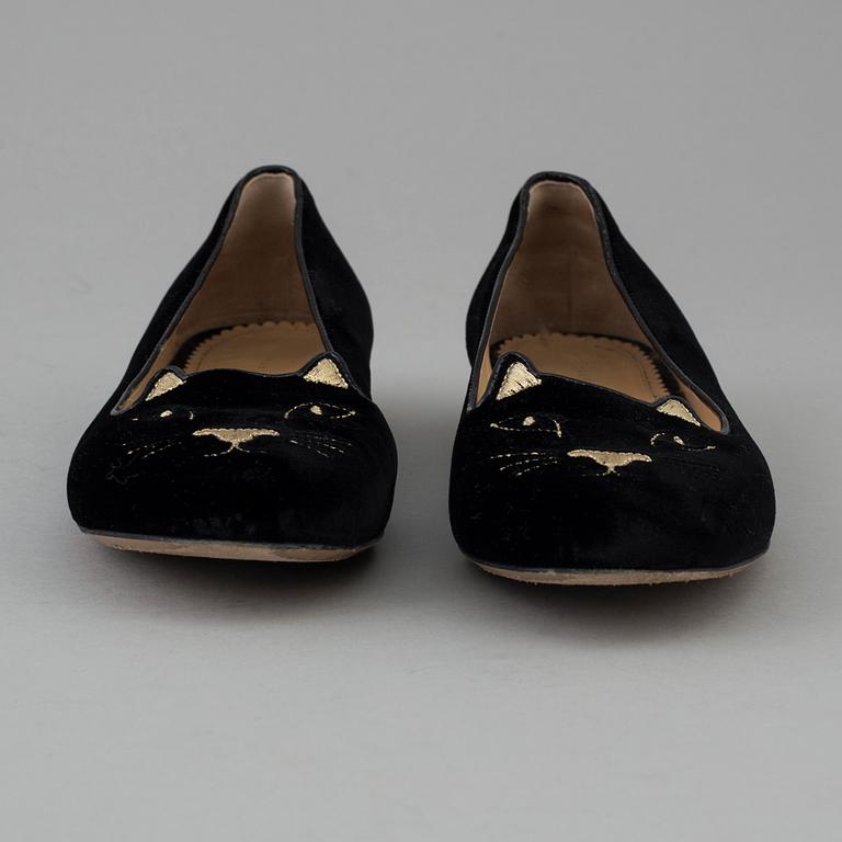 CHARLOTTE OLYMPIA, skor, storlek 37 1/2.