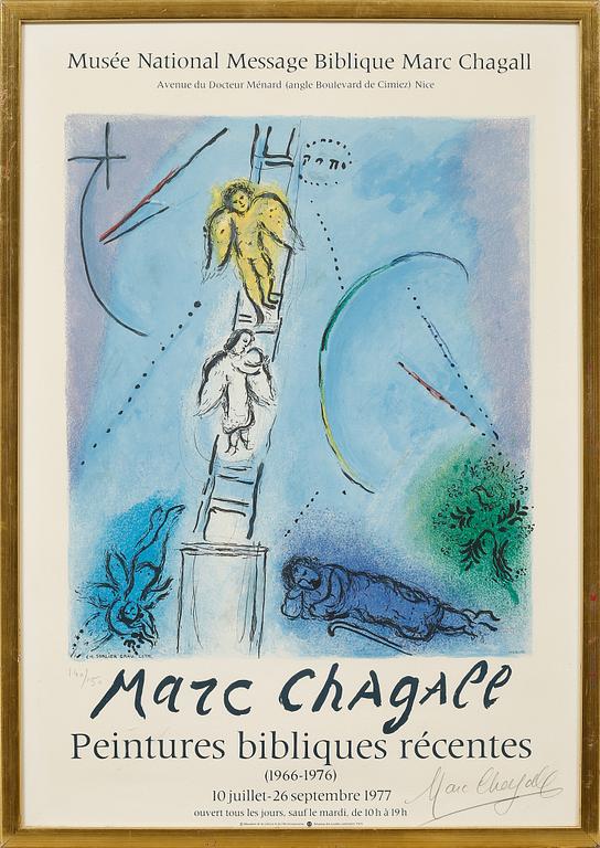 exhibition poster, signed and numbered 140/150.