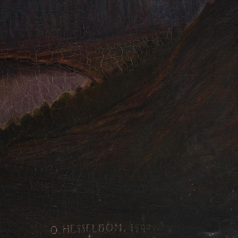 Otto Hesselbom, Skymning över Dalsland.