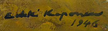 ERKKI KOPONEN, olja på duk, signerad och daterad 1946.