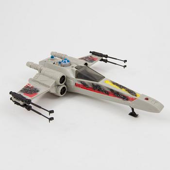 STAR WARS, At-St, X-wing fighter samt Tie fighter, Kenner och Palitoy, 1970/80-tal.