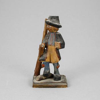 ANDERS BLANCK, träskulptur. Signerad.