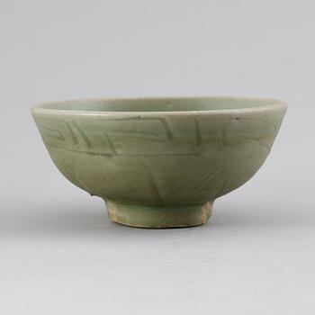 SKÅL, porslin, Kina, Ming, 1300/1400-tal.