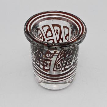 VAS, glas, Orrefors, 1900-talets andra hälft.