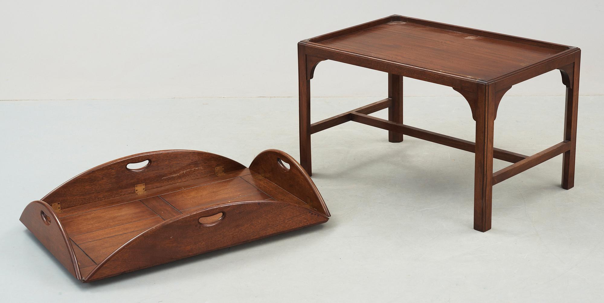 SOFFBORD, "Reprodux", sk buttlers tray, England, 1900-talets andra hälft.