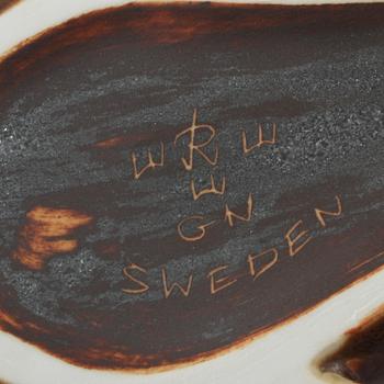 FIGURINER, 3 st, stengods, Gunnar Nylund, Rörstrand, 1900-talet andra hälft.